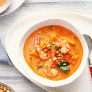 Tиква и скариди